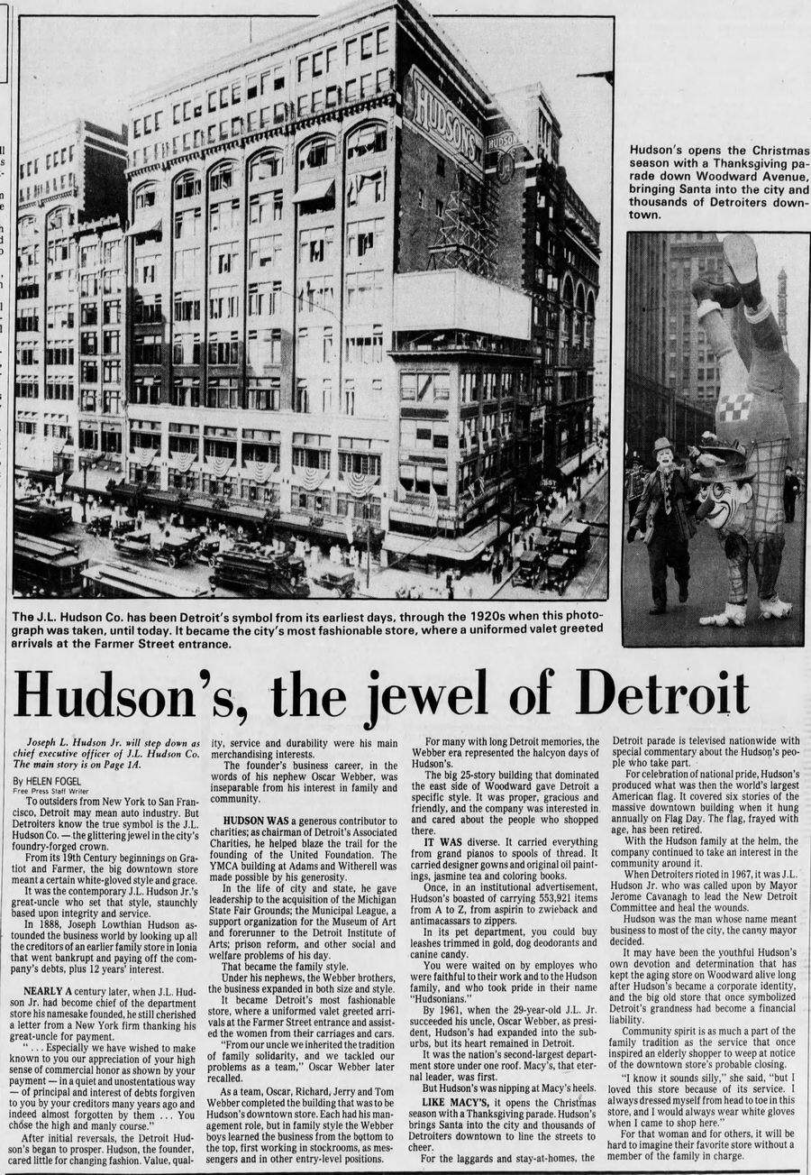 Hudsons - November 1980 Article (newer photo)